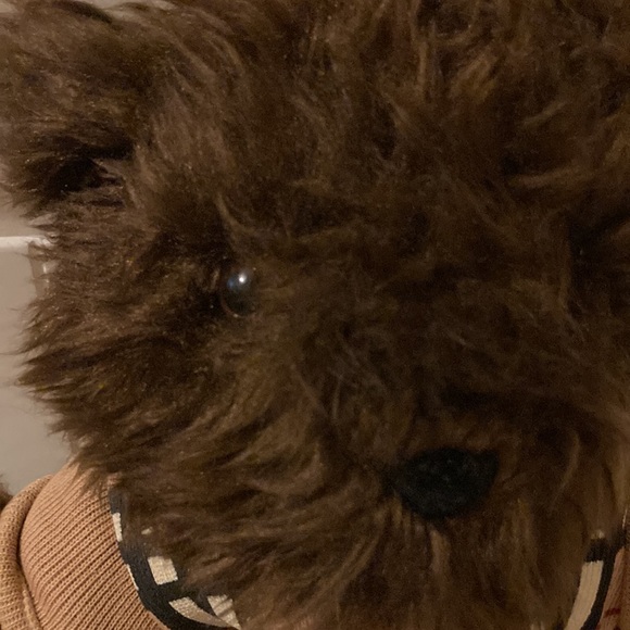 Burberry Fragrance The Byron Bear Plush 10" Teddy Bear Nova Check Sweater - Picture 2 of 6